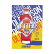 Old Poison Edinburgh Bitter Aperitivo A3 Poster